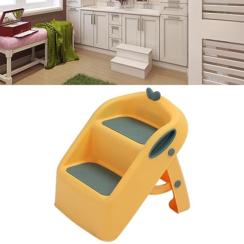 Tabouret d'apprentissage sûr pour tout-petits avec marches antidérapantes - 5
