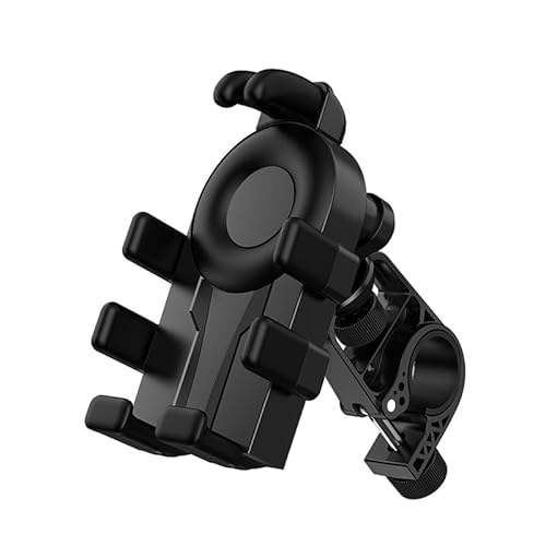 2026 anti-theft aluminum alloy motorcycle, bicycle, mobile phone holder, airbag, super strong grip, equipped with shock absorbers and safety locks, adjustable size, suitable for all smart phones