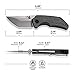 CIVIVI Thug 2 Pocket Knife for EDC, Matthew Christensen 2.69