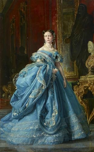 Art Tableau l'Infante Isabel Toile 60x90cm pour Habiller un Mur Blanc Vide avec Élégance