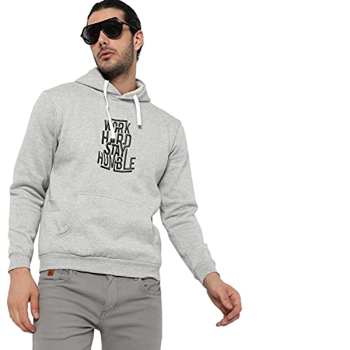 Image of CAHOOT Men's Printed Sweatshirt Regular Fit for Casual Wear | Full Sleeve | Cotton | Stylish Sweatshirt Crafted with Comfort Fit and High Performance for Everyday We