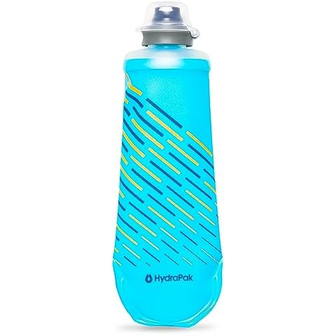 HydraPak SoftFlask - Collapsible Nutrition Flask (150ml or 250ml) - BPA Free, Easy Open Cap, Foldable, Lightweight Cover