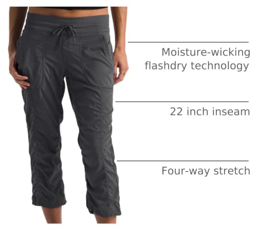 Image of The North Face Womens Aphrodite 2.0 Capri - Moisture Wicking, Water Repellent Finish, UPF 40+ Protection
