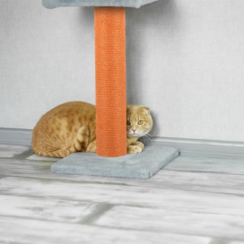 2 Pzs Postes Rascadores para Gatos de Yute 40 cm miniatura 4