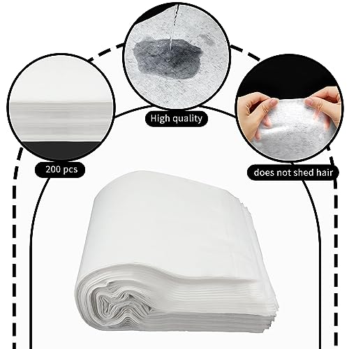 Buryeah 200 peças de papel para gaiola de pássaros, forro descartável, não tecido, papagaio de pássa