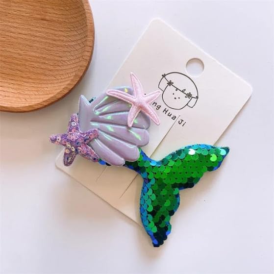 TERA 13 Hair Clips For Girls Kids (1 Pcs) Mermaid Theme Hair Clip For Girls, Sequence Hair Clip, Hair Pins Accessories, Baby Hair Clip For Kids Return Gifts, Multi (B0CC4Z9ZMS) Amazon Price History, Amazon Price Tracker