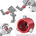 Tydeux Right Angle Viewfinder Metal Adapter for Polar Scope - Works Extremely Well with Viewfinder which Make Polar Alignment of Equatorial Mount Easy and Comfortable