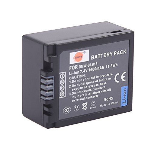 Batería DMW-BLB13E litio recargable compatible con Panasonic Lumix 3