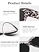Leoidou Polarized Sunglasses Fit Over Glasses Over Glasses Trendy Round Cat Eye Wrap-around Sunglasses (Grey leopard, Black)