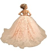 3D Butterfly Flower Girl Dress - Tulle Communion Party Princess Wedding Pageant Gown For Girls