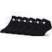 Under Armour Men`s HeatGear Performance Athletic No Show Socks, 6 Packs (Black (UR594-0999) / Anthracite/Black, Large (Men's 9-12.5))