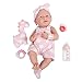 JC Toys La Newborn All-Vinyl-Anatomically Correct Real Girl 15