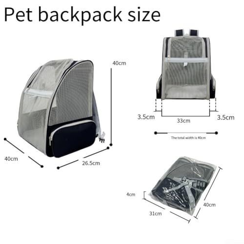 Sac de transport pour chats résistant en polyester pour éviter le stress - 8