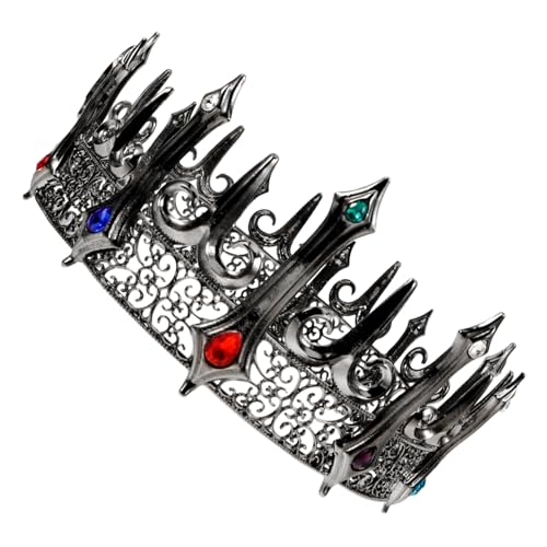 Adorno gótico Ipetboom de aleación de zinc con gemas para cosplay