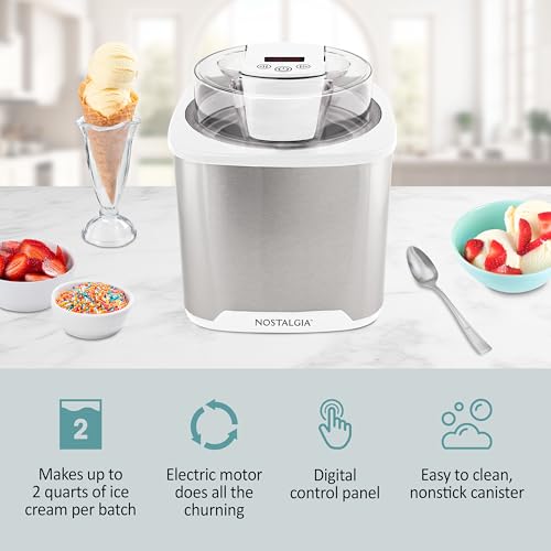 Nostalgia 2-Quart Electric Ice Cream Maker review