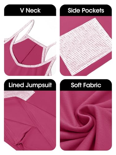 Image of Fisoew Womens Tennis Athletic Dress Mini Romper Dress with Built in Shorts Summer Vacation Outfits