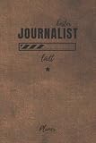 bester Journalist lädt Planer: für die Ausbildung o. Weiterbildung | Perfekt für Männer, die gerne Reporterin sind und Informationen verbreiten | Ausbildungsbeginn Geschenk