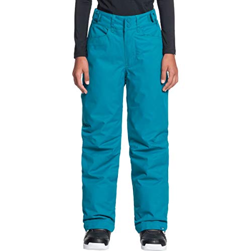 Roxy Girl's Backyard Snow Pants (Big Kids) Ocean Depths XL (14 Big Kid)