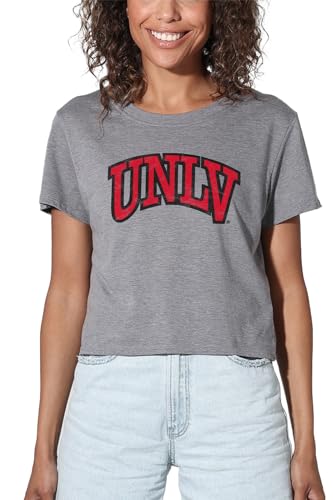 University of Nevada Las Vegas Official Distressed, Athletic Heather, M