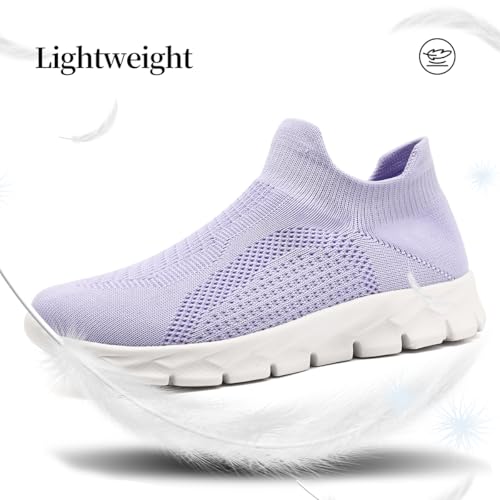 Image of Womens Shoes Running Walking Sneakers Slip On Sport Outdoor Casual Tennis Workout AthleticGym Shoes Lightweight Comfortable Fashion Fitness Shoes