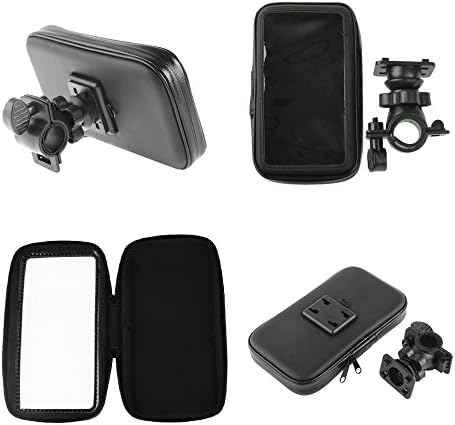 Professional Support for Bicycle Handlebar and Rotatable Waterproof Motorcycle 360 for NOKIA 5800 XPRESSMUSIC - Black