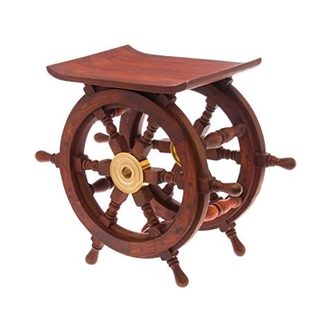 Mesa Auxiliar de Madera de dirección con Rueda lateral Cover