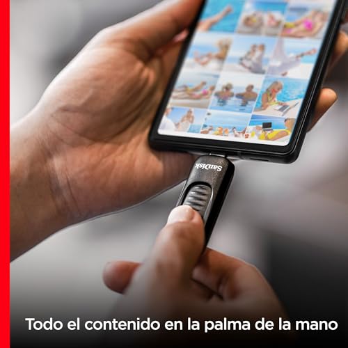 SanDisk Ultra Slider Pendrive 512 GB Memoria USB Type-C