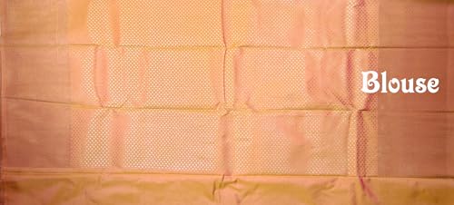 Image of Sree Kumaran Women's Handloom Kanchipuram Silk Saree With Blouse