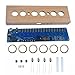 HanOaki 6 Digit In14 Nixie Tube Clock Electronic Diy Kit with Rgb Backlight for Dc12v 187x48mm Pcb Circuit Board