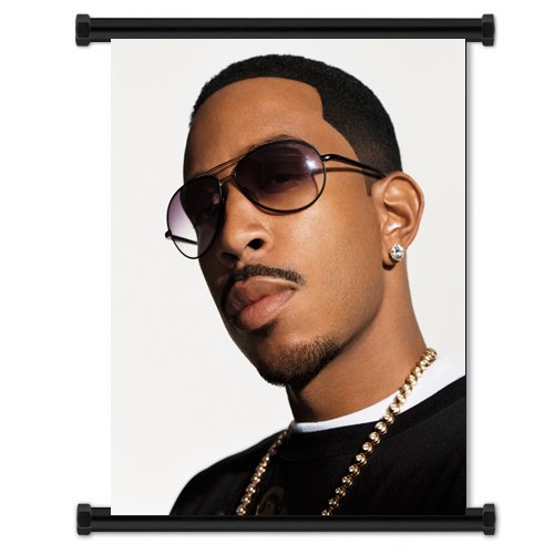 Ludacris R & B, Rapper, Music Rap Artist Fabric Wall Scroll Poster (16"x20") Inches