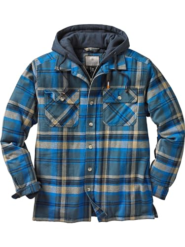 Image of Legendary Whitetails Mens Maplewood Hooded Shirt Jacket