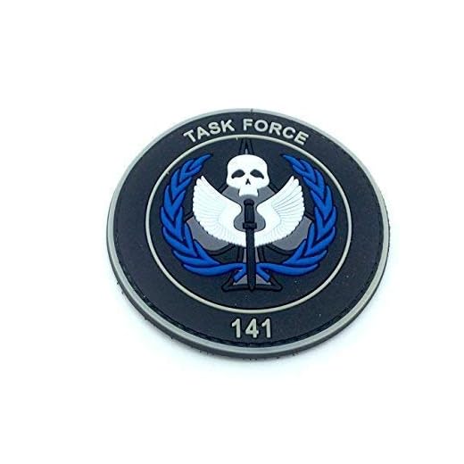 Taskforce 141 multinationella specialoperationer airsoft paintball moral PVC-lapp