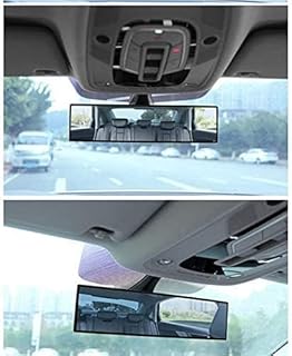 Car mirror interior rearview mirrors universal auto rear view mirror anti-glare wide-angle surface blue mirror auto accessories