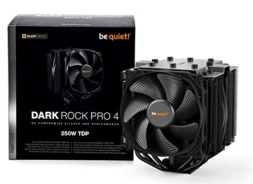 Be Quiet! Dark Rock Pro 4, Bk022, 250W Tdp, Cpu Cooler Black #TOP5