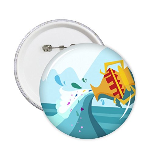 Aquarius Zodiac badge XXL ecusson astrologie Verseau broderie geante
