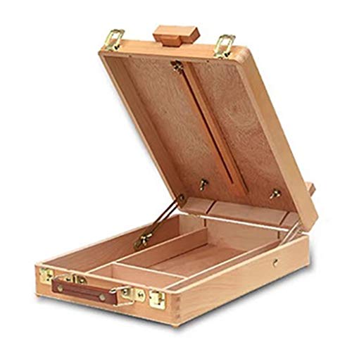Chevalet de table bois pliable support peinture dessin ajustable