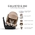 Callisto G 360 Rotating All-in-One Convertible Car Seat - Almond Beige