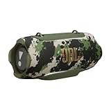 JBL Xtreme 5 Enceinte Bluetooth Portable avec JBL Pro Sound, bandouli�re Pratique, �tanche IP68, Batterie Externe int�gr�e, Camouflage