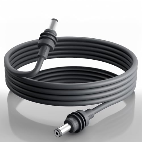 STARGEAR Starlink Mini Cable 6.5FT, 20AWG Replacement Starlink Mini DC Power Cable Starlink Mini Accessories, Starlink Power Cord Outdoor