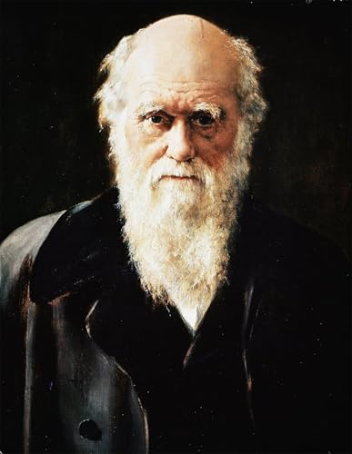 Toile Charles Darwin par John Collier | Haute qualité et impression d'art 60x90cm