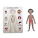 XZMAN Puzzle del Corpo Umano in Legno | Puzzle in Legno del Corpo Umano,Puzzle educativi di Gioco in età prescolare per Bambini dai 3 ai 6 Anni per l'apprendimento delle Parti del Corpo Umano