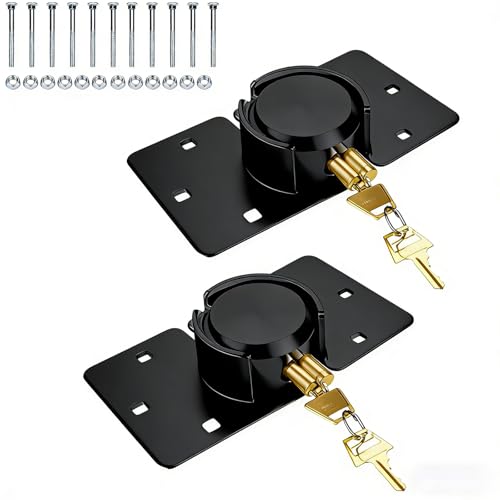 2 Pack Black Van Door Puck Lock