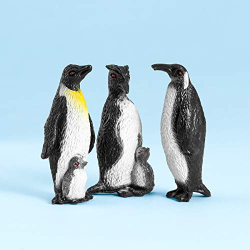 TOYMYTOY Penguin Collection Plastic Ocean Animal Penguin Figure Model For Babies and Children 8pcs