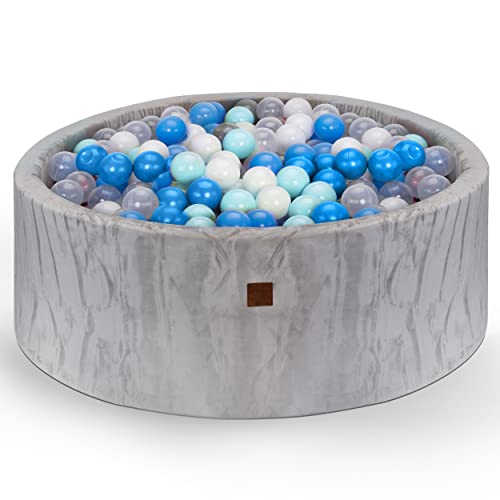 Image of Fulton & Ivy Premium Baby and Toddler Ball Pit (35"x11.8") | Easy to Clean Memory Foam Ball Pit Made with Non-Toxic Materials | Durable Ball Pits for Toddlers 1-3 (Balls Not Included)