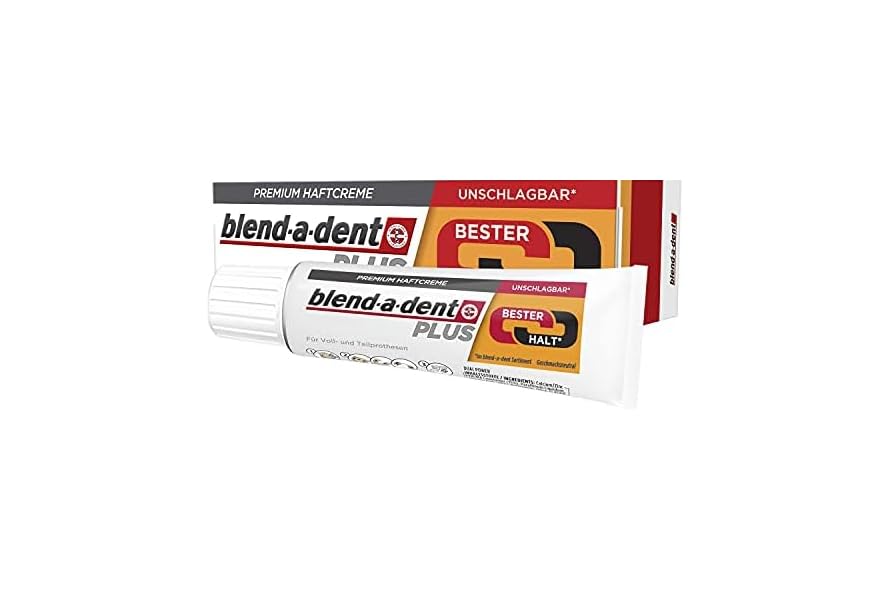 Plus Best Hold Premium Adhesive Cream 4 x 40 g