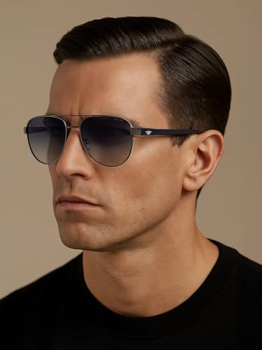 Image of Police sunglasses| 100% UV protected | Gradient | Full Rim | Pilot | Men | Alloy Metal Frame