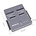 AOKO M.2 NVMe SSD Cloner, Dual-Bay 4-in-1 Hard Drive Duplicator/Reader, Supports M.2 NVMe/NGFF SATA, mSATA & SATA 2.5