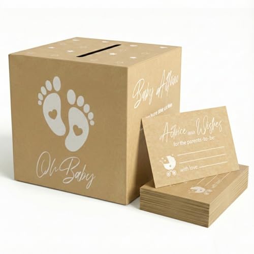 AlustraVive Kraft Paper Rustic Diaper Raffle Tickets...