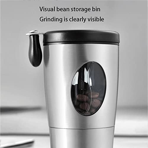 ZHANGCHI12 Máquina de Amoladora de Grano de café Manual Máquina de Molinillo de Acero Inoxidable Máquina de la Mano de… - Imagen 8