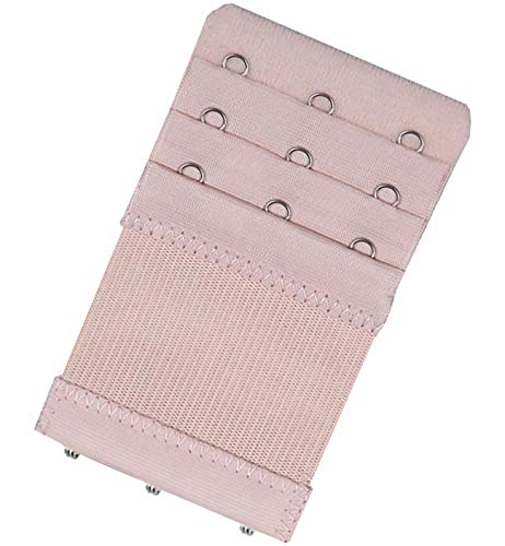 Kcxsy Bra Extender 3 Hooks, Rows Elastic Bra Band Hook Strap Extensions For Women, Pack Of 4 - Image 5